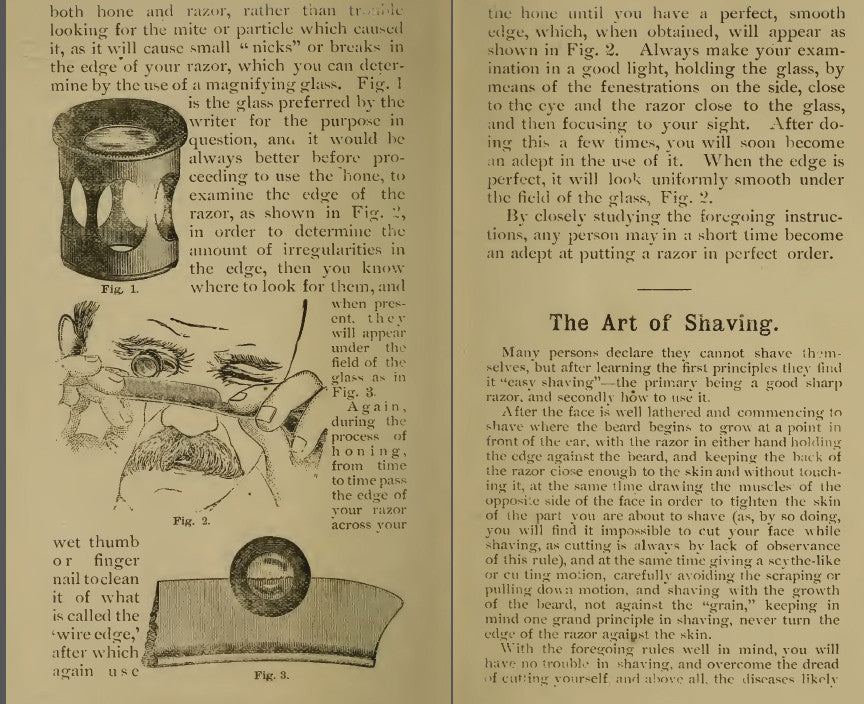 Antique Barber Manuals