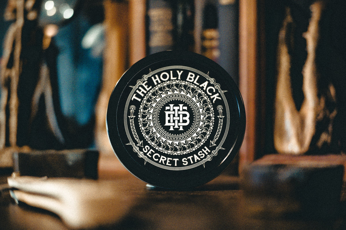 The Holy Black Artisan Shaving Soap — artisan shaving soap for men