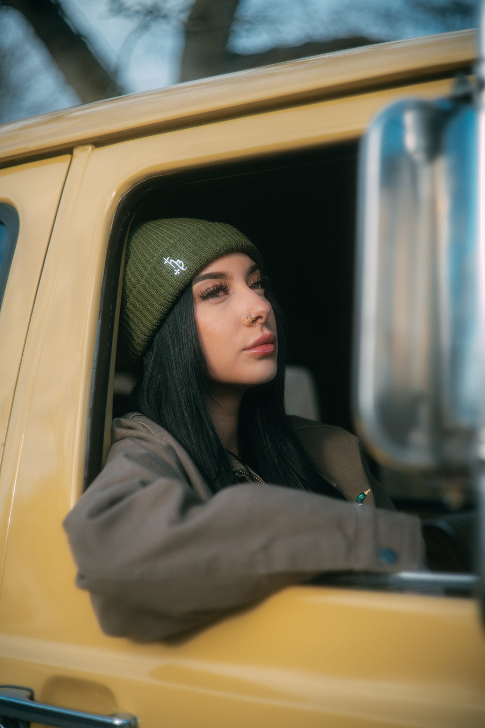 Watch Cap Cable Beanie