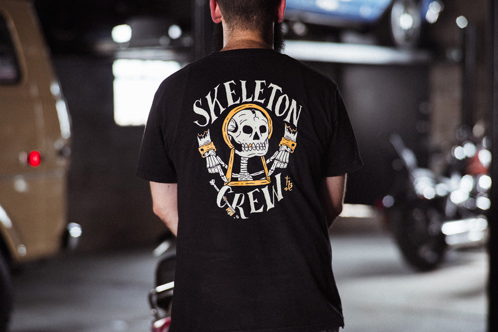 Skeleton Crew Tee by Rich Damm