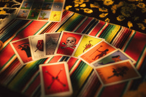 La Ofrenda by The Holy Black, loteria cards