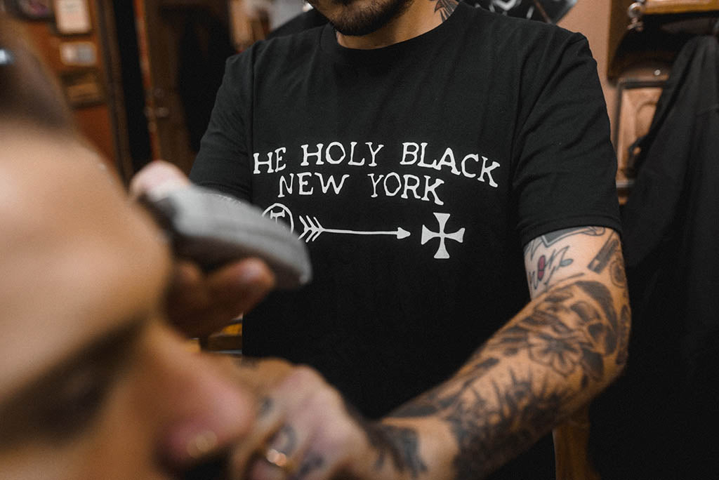 "The Official" Holy Black Tee.
