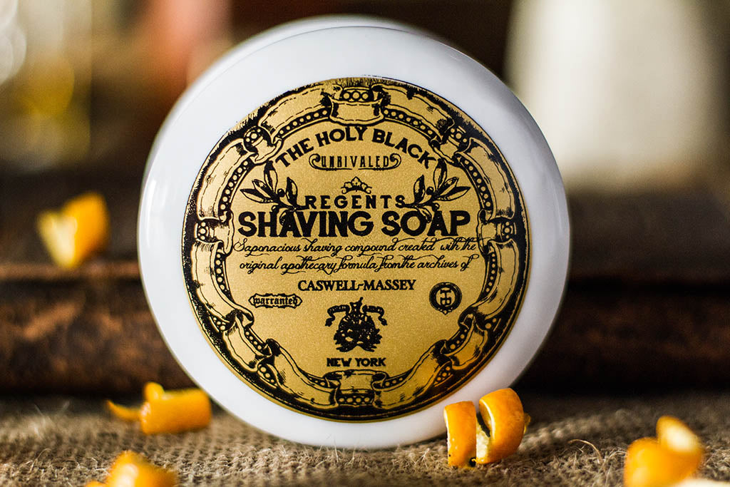 Caswell-Massey Regents Shaving Soap Collaboration - The Holy Black