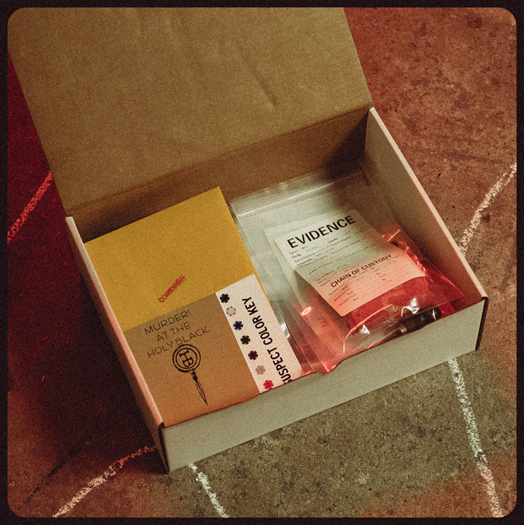 Murder! At The Holy Black.