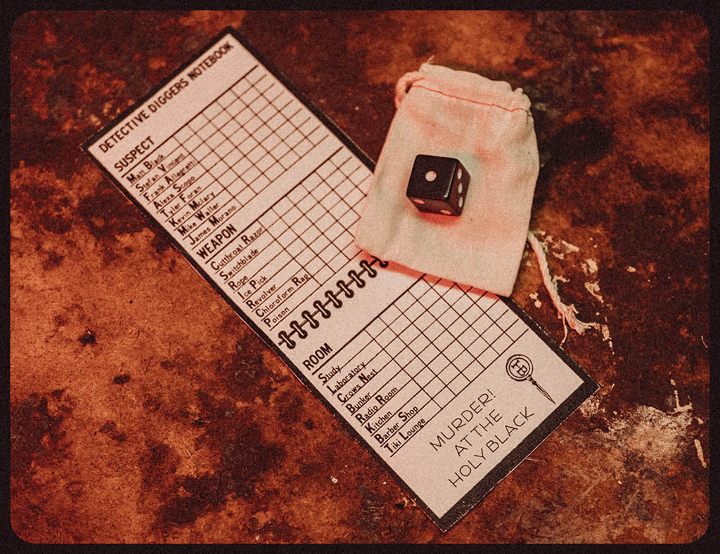 Murder! At The Holy Black.