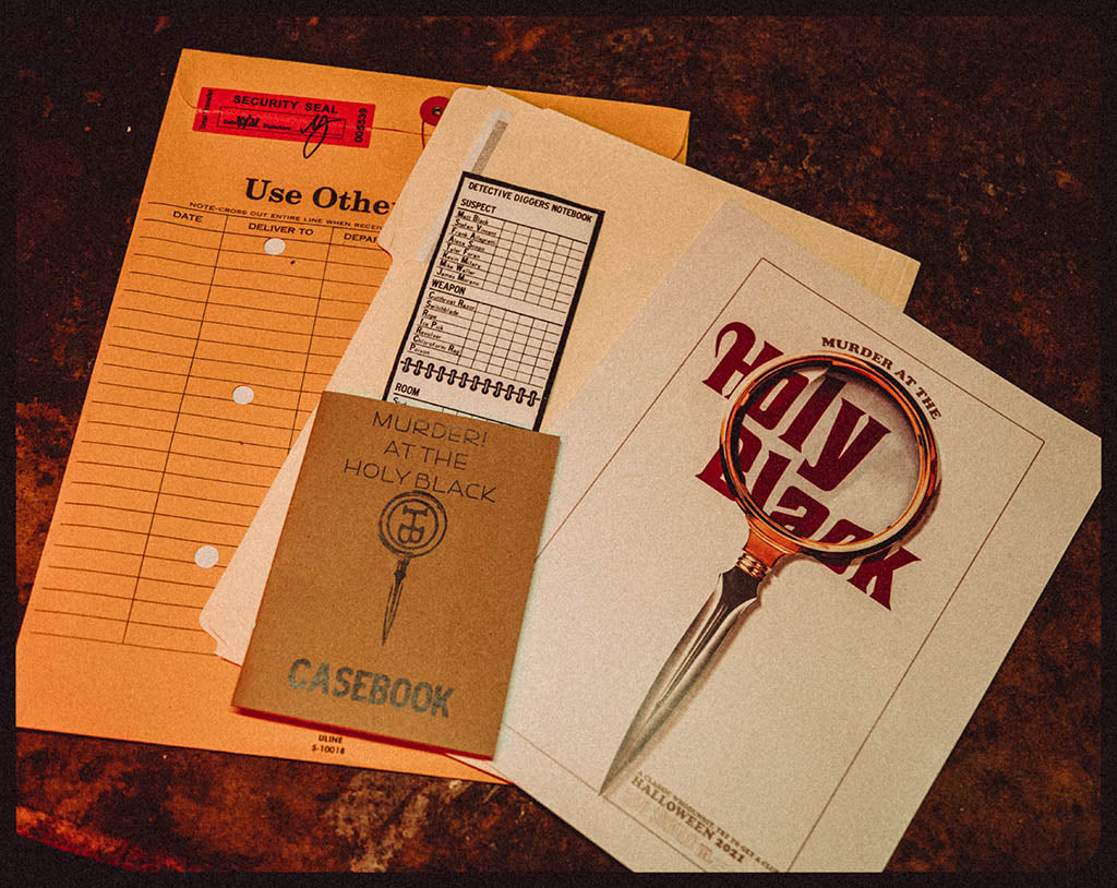 Murder! At The Holy Black.