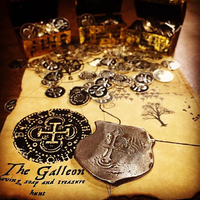 The Galleon! Shaving Soap and Epic Treasure Hunt - The Holy Black Trading Co
 - 2