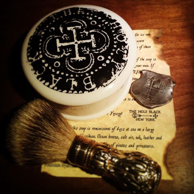The Galleon! Shaving Soap and Epic Treasure Hunt - The Holy Black Trading Co
 - 1