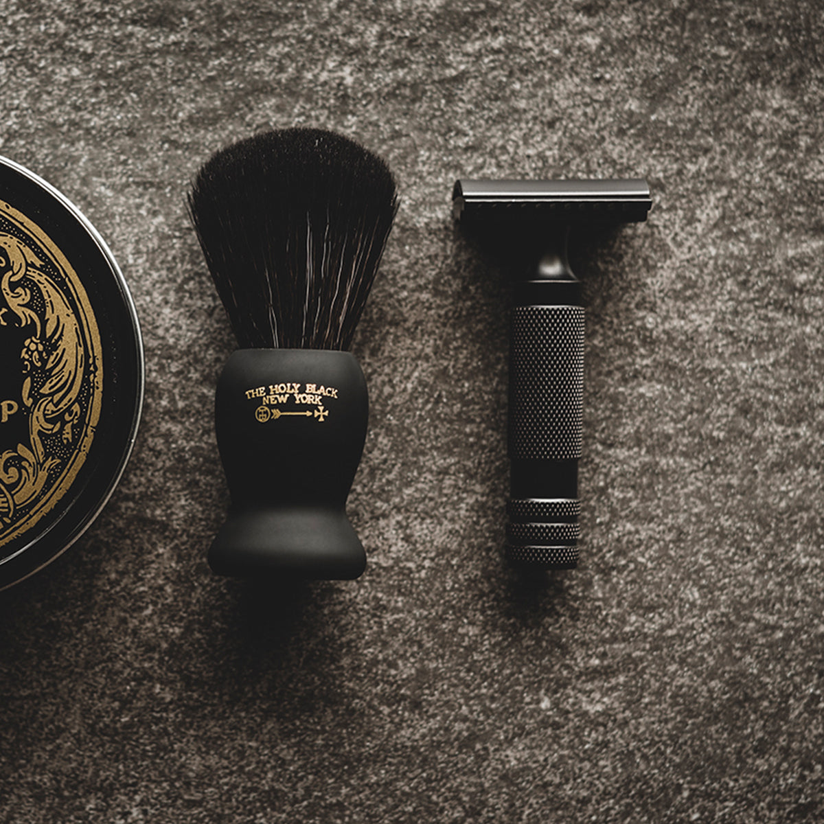 Black Double Edge DE Safety Razor - The Holy Black Trading Co